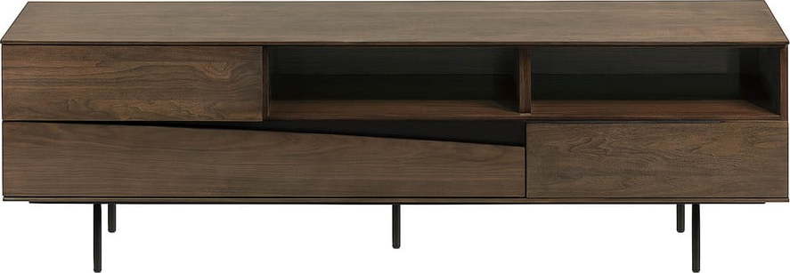 TV stolek v dekoru ořechového dřeva Kave Home Cutt Kave Home