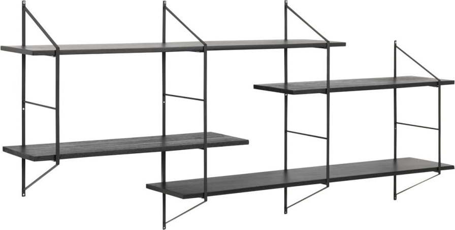 Tmavá nástěnná police Actona Belfast