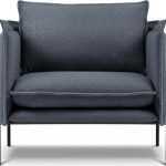 Tmavě modré křeslo Interieurs 86 Andrea Interieurs 86