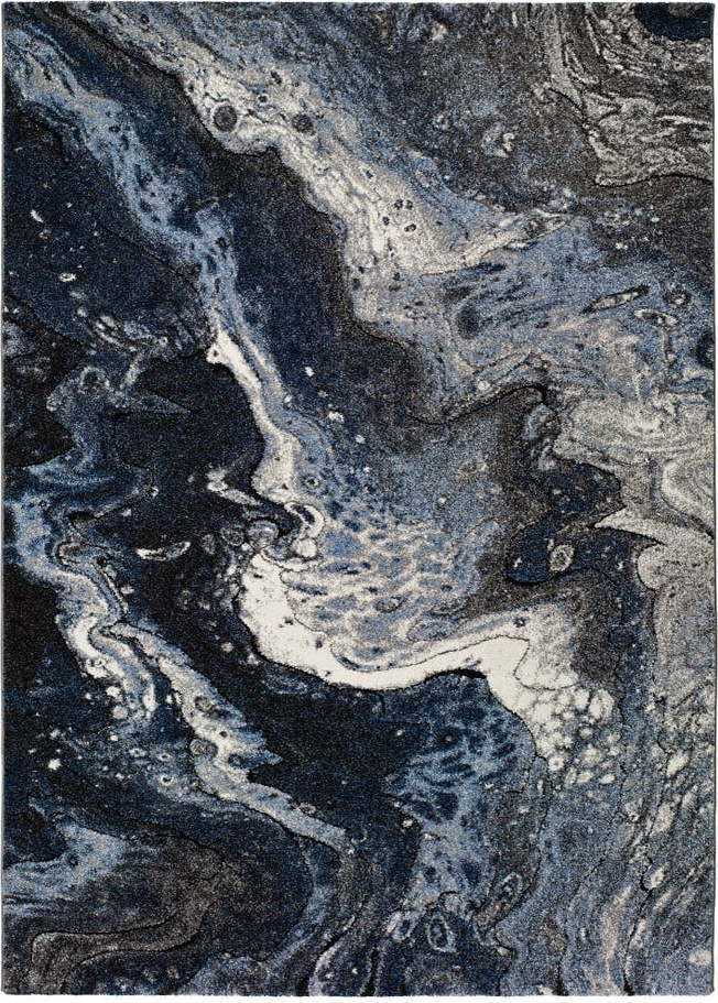 Tmavě modrý koberec Universal Kael Malo
