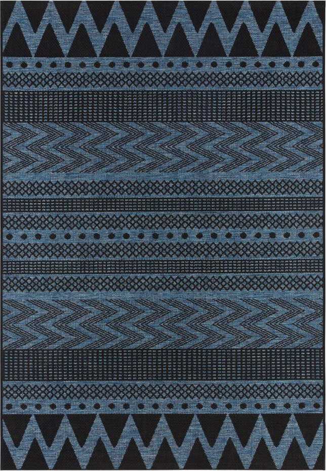 Tmavě modrý venkovní koberec NORTHRUGS Sidon