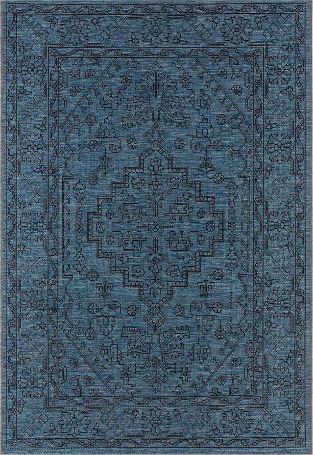 Tmavě modrý venkovní koberec NORTHRUGS Tyros