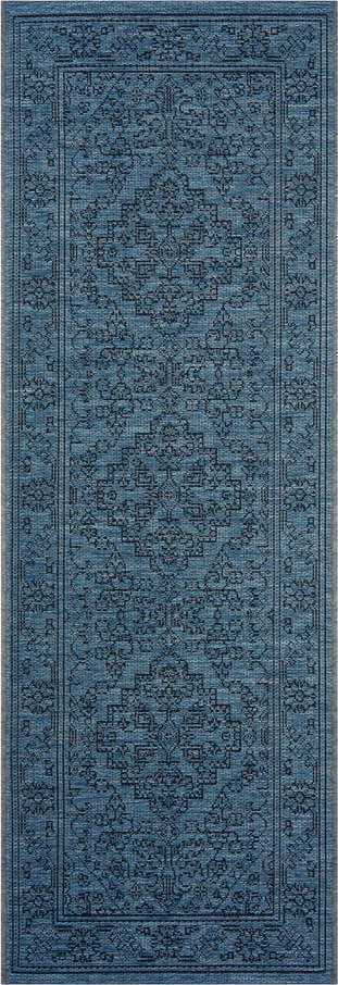 Tmavě modrý venkovní koberec NORTHRUGS Tyros