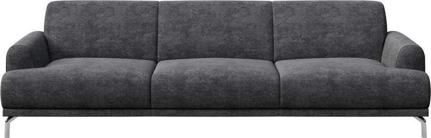 Tmavě šedá pohovka MESONICA Puzo