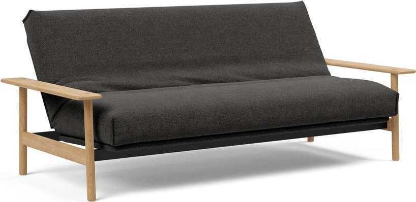 Tmavě šedá rozkládací pohovka Innovation Balder Innovation