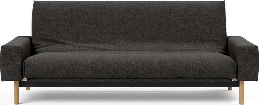 Tmavě šedá rozkládací pohovka Innovation Mimer Innovation