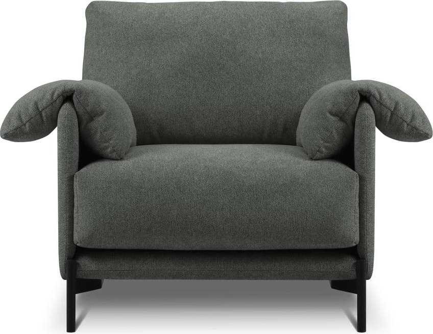 Tmavě šedé křeslo Interieurs 86 Zoe Interieurs 86