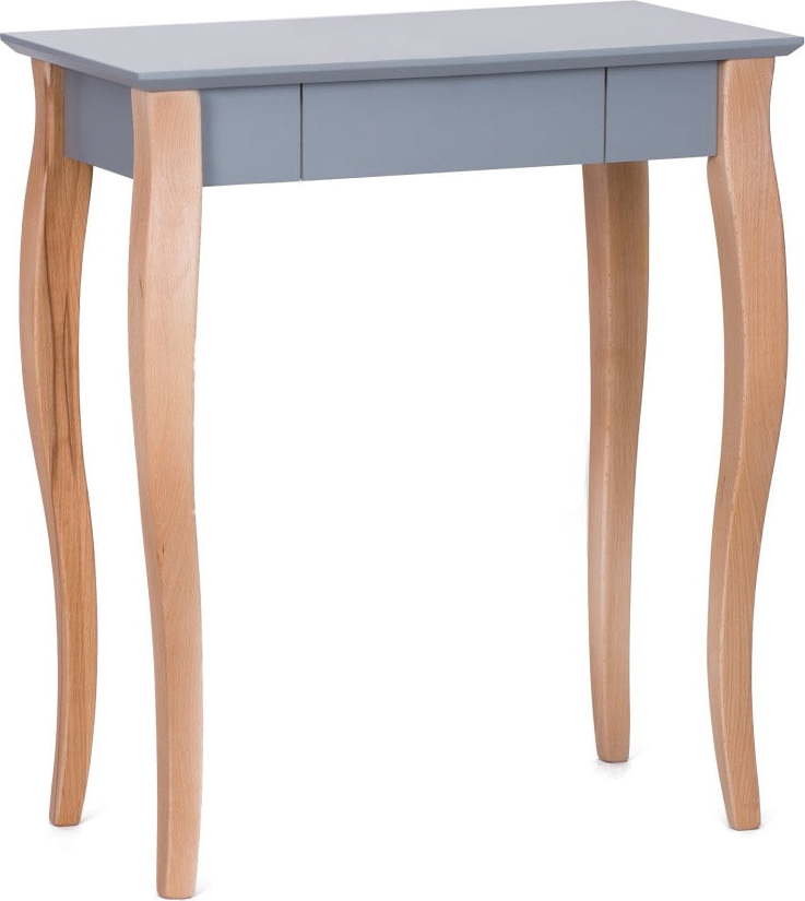 Tmavě šedý psací stůl Ragaba Lillo