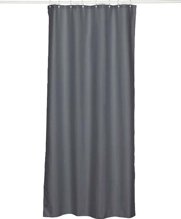 Tmavě šedý sprchový závěs Kela Laguna