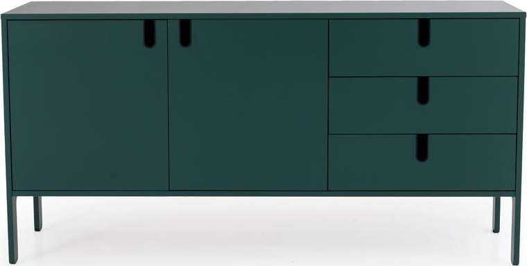 Tmavě zelená komoda Tenzo Uno