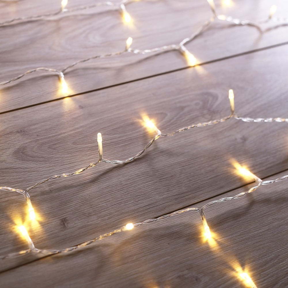 Transparentní LED světelný řetěz DecoKing Merry