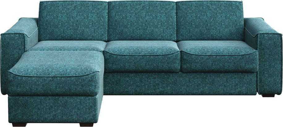 Tyrkysová rozkládací rohová pohovka Mesonica Munro