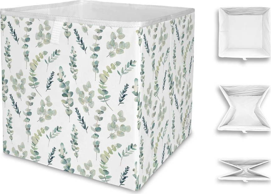 Úložný box z mikrovlákna Butter Kings Eucalyptus Branches