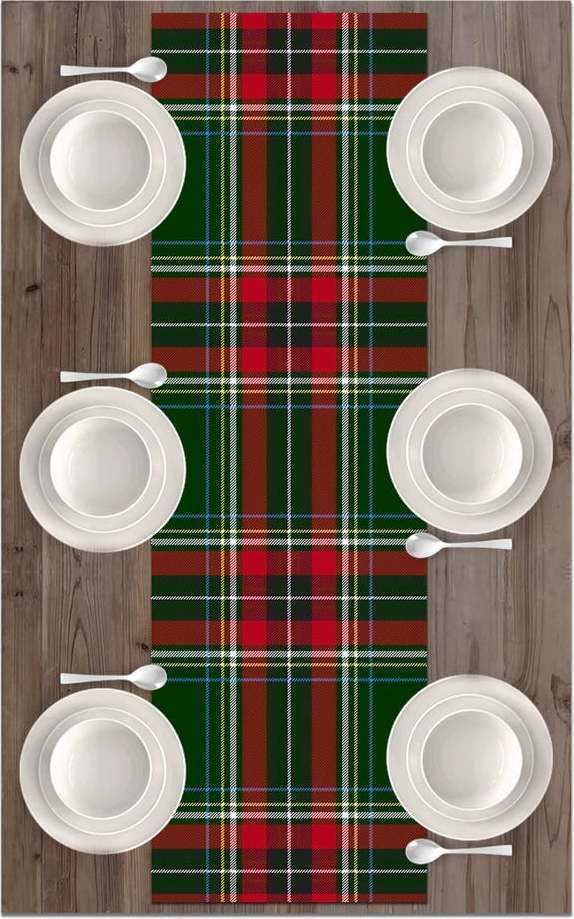 Vánoční běhoun na stůl 140x40 cm Christmas - Kate Louise Kate Louise