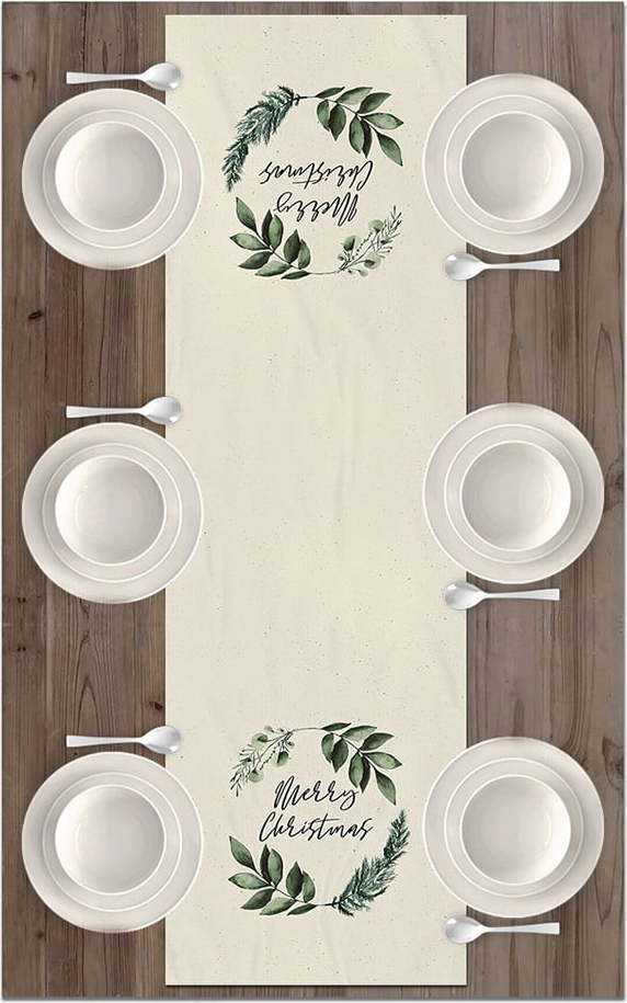 Vánoční běhoun na stůl 140x40 cm Christmas - Kate Louise Kate Louise