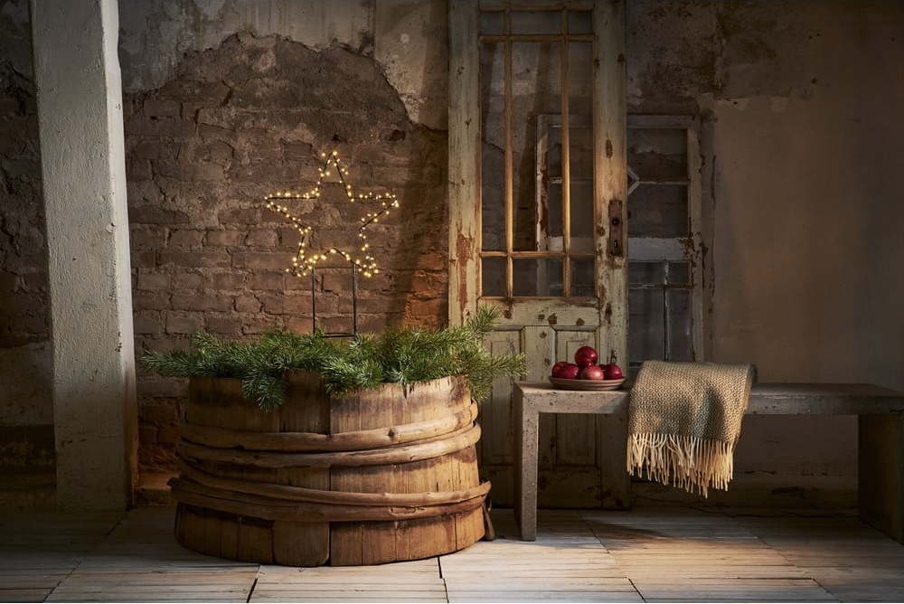 Vánoční světelná LED dekorace Star Trading Barlumi