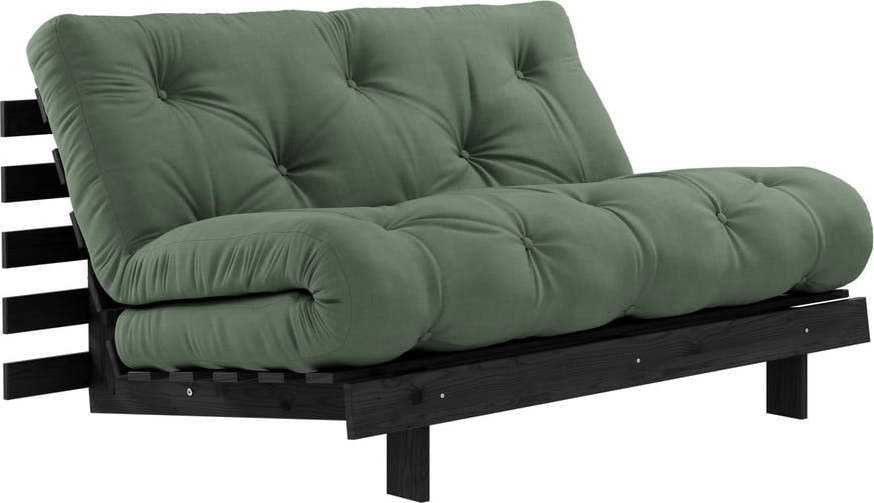 Variabilní pohovka Karup Design Roots Black/Olive Green Karup Design
