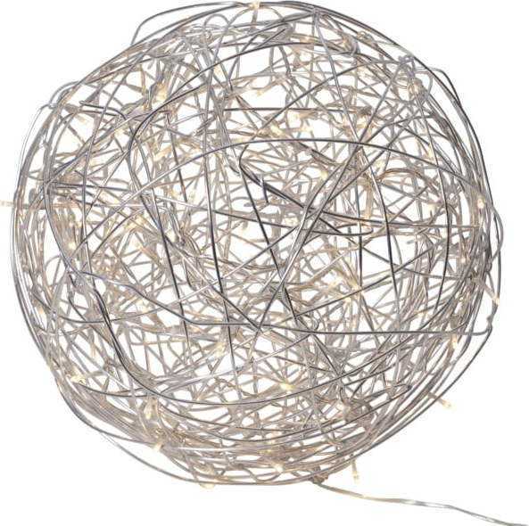 Venkovní světelná LED dekorace z nerezové oceli Star Trading Light Trassel