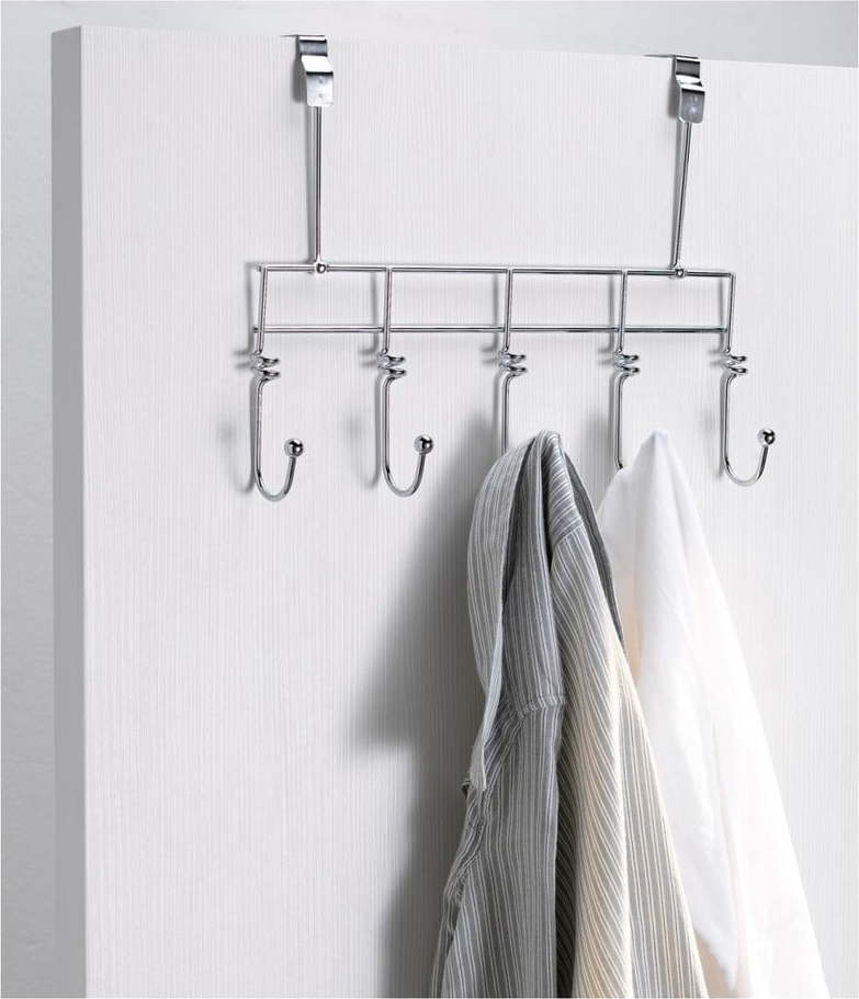 Věšák na dveře s 5 háčky Compactor Zebulon Compactor