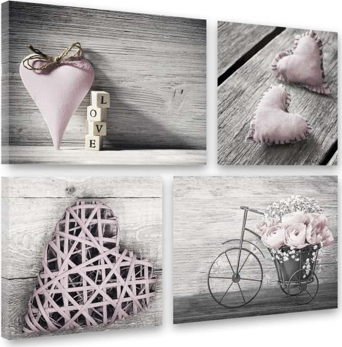 Vícedílný obraz Styler Shabby