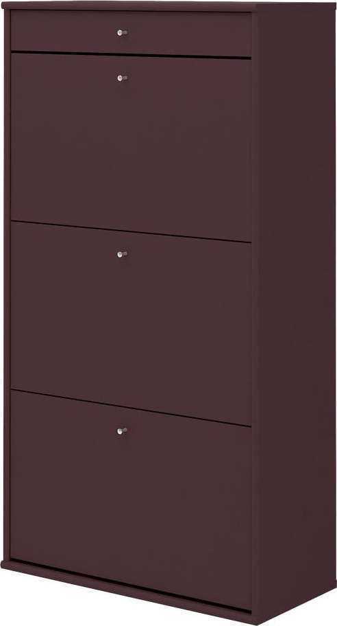 Vínově červený botník Mistral Bordeaux Hammel Furniture