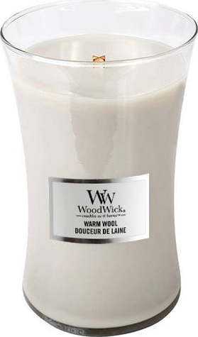 Vonná svíčka WoodWick Hřejivá vlna