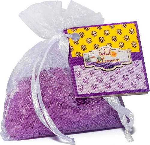 Vonný sáček z organzy s vůní levandule Boles d´olor Organza Soleil de Provence Boles d´olor
