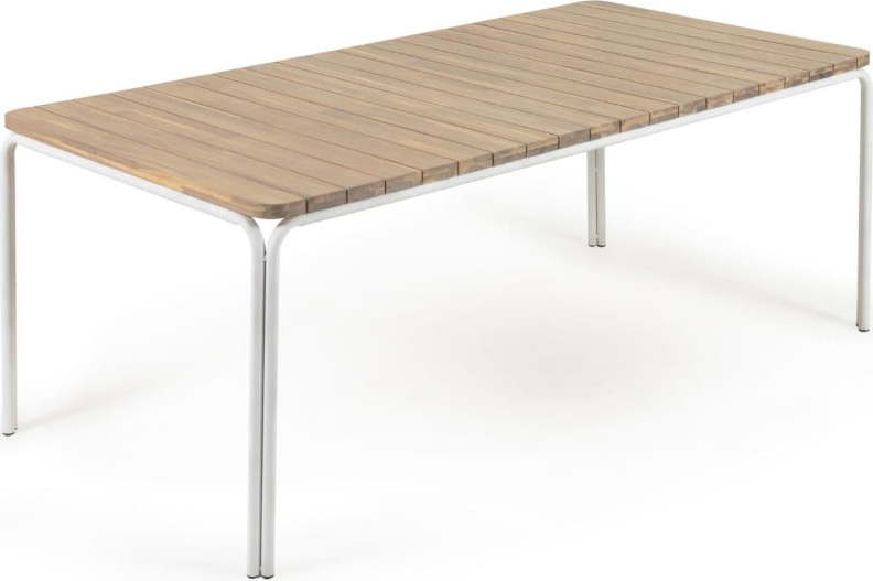 Zahradní jídelní stůl s deskou z akáciového dřeva Kave Home Cailin