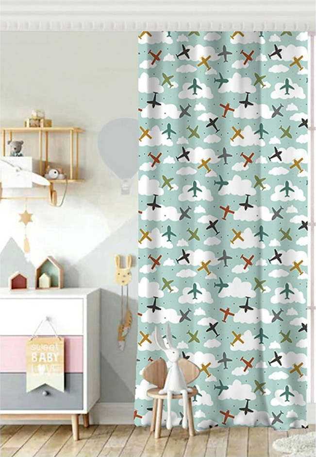 Závěs s příměsí bavlny Minimalist Home World