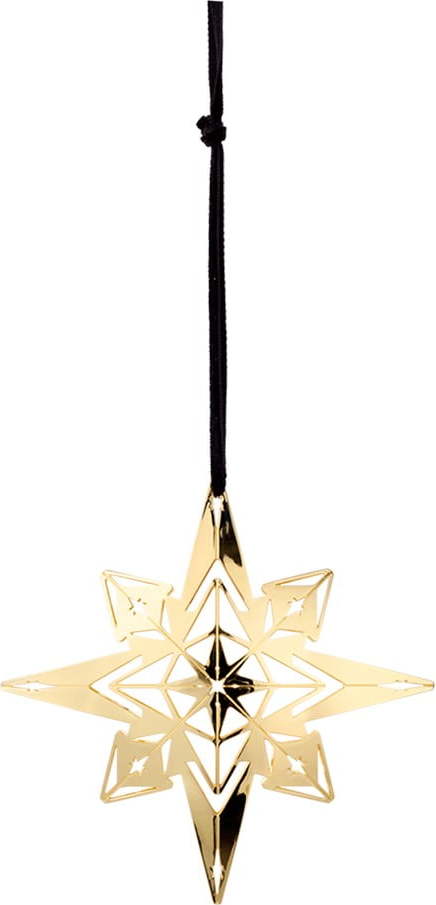 Závěsná vánoční dekorace ve zlaté barvě Kähler Design Kähler Design