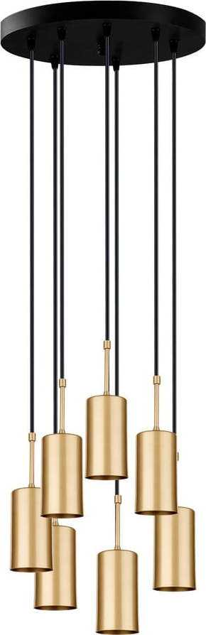 Závěsné svítidlo ve zlaté barvě Squid Lighting Geo