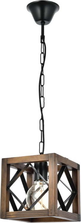 Závěsné svítidlo z habrového dřeva Zikzak Rustik Ceviz Beacon