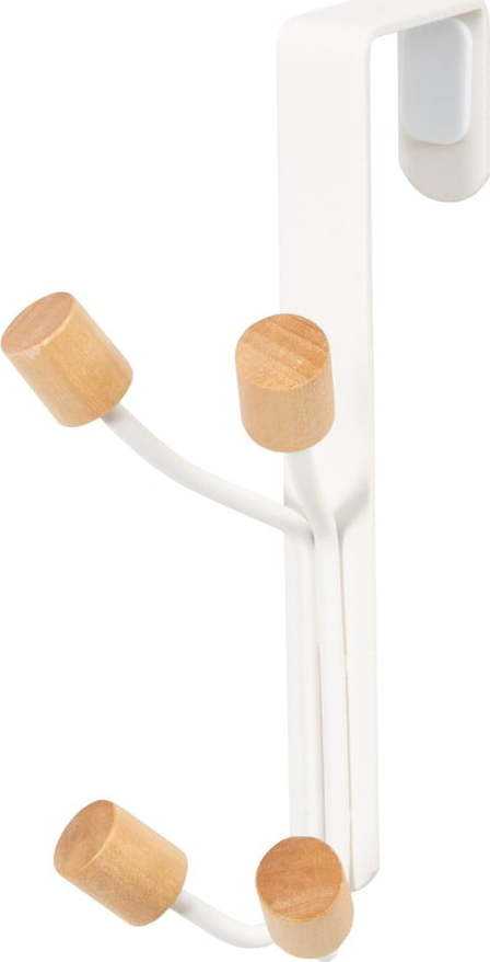 Závěsný věšák na dveře z kovu s 4 háčky Compactor Compactor