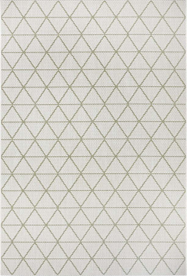 Zeleno-béžový venkovní koberec Ragami Athens