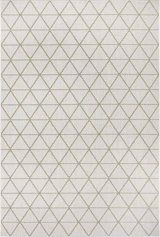 Zeleno-béžový venkovní koberec Ragami Athens