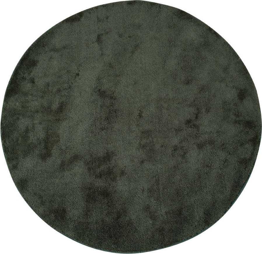 Zelený kulatý koberec House Nordic Florida