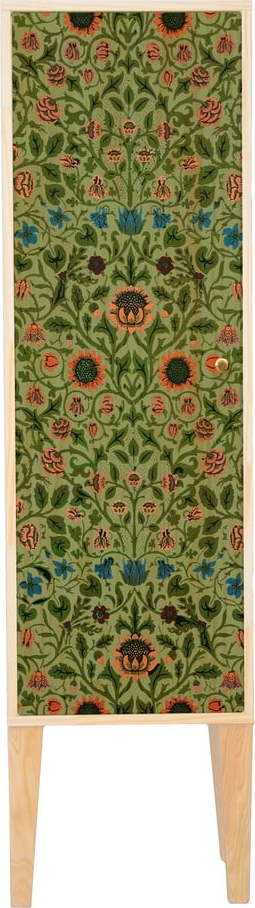 Zelený příborník z masivního borovicového dřeva Tierra Bella Williams Garden