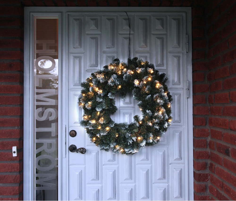 Zelený světelný věnec Star Trading Canada