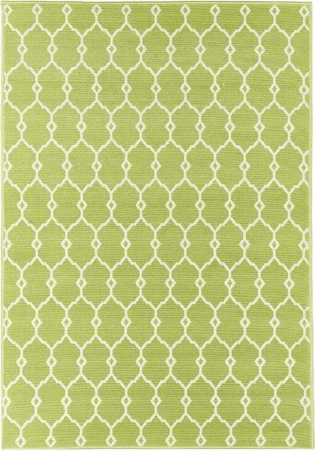 Zelený venkovní koberec Floorita Trellis