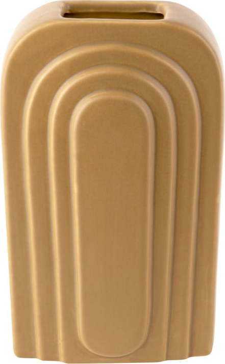 Žlutá keramická váza PT LIVING Arc