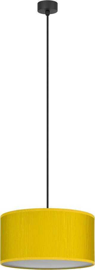 Žluté závěsné svítidlo Bulb Attack Doce M