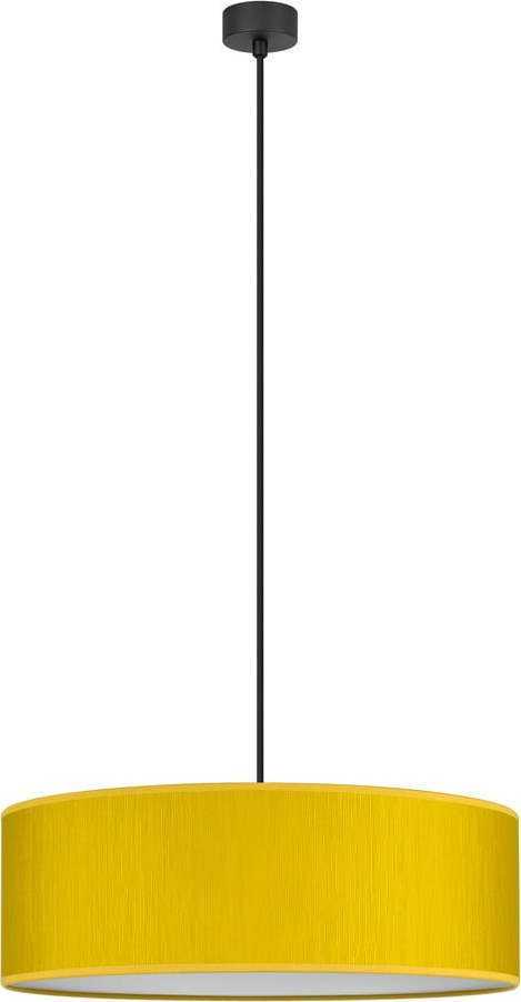 Žluté závěsné svítidlo Bulb Attack Doce XL