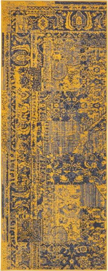 Žluto-šedý běhoun Hanse Home Celebration Plume