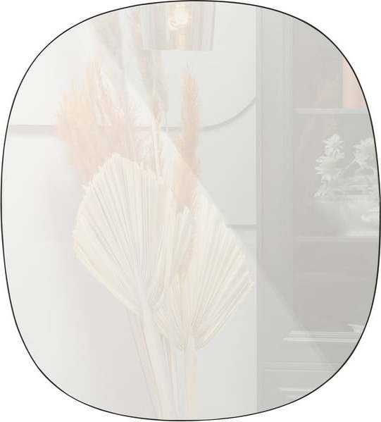 Zrcadlo s černým rámem WOOOD Philou