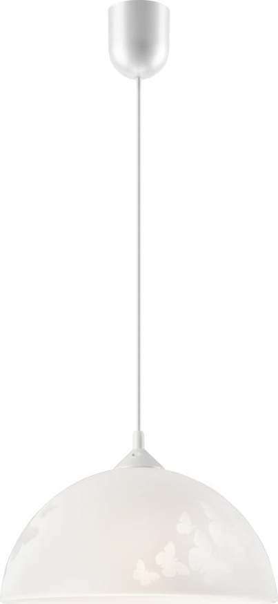 Bílé závěsné svítidlo LAMKUR Butterfly LAMKUR