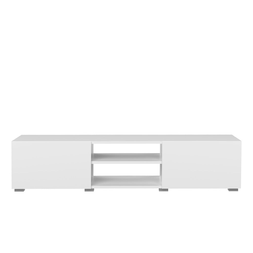 Bílý TV stolek 140x31 cm Podium - TemaHome France TemaHome France