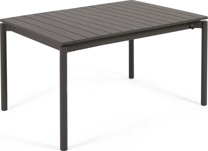 Černý hliníkový zahradní stůl Kave Home Zaltana