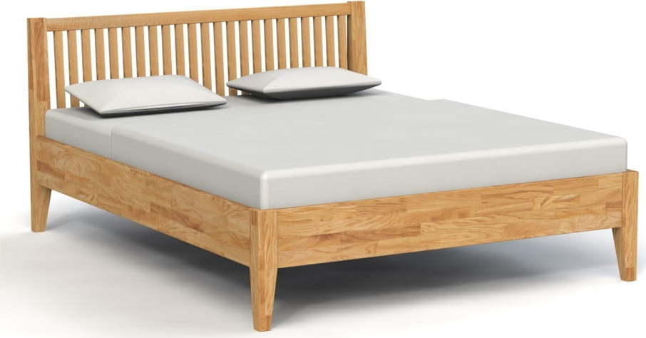 Dvoulůžková postel z dubového dřeva 200x200 cm Odys - The Beds The Beds
