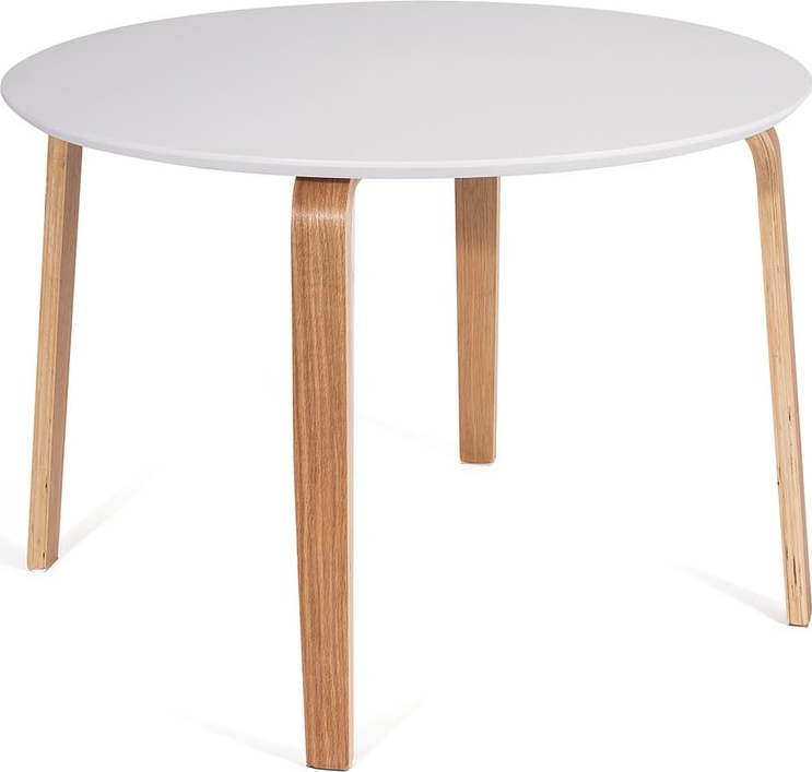 Kulatý jídelní stůl s bílou deskou ø 110 cm Lana - Bonami Essentials Bonami Essentials