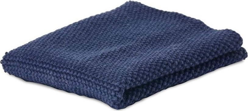 Sada 3 tmavě modrých bavlněných kuchyňských utěrek Zone Garro